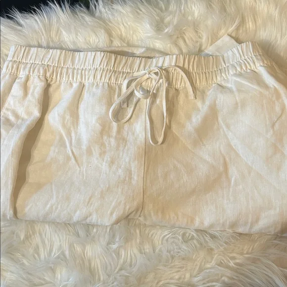 NWT a new day Women's Plus Size Linen Pants - Picture 2 of 6